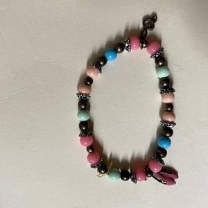 Charm Bracelet & Seashell Bracelet Set